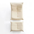 Verstellbarer Relaxsessel mit Rückenlehne und Fußstütze, Klappbarer Sitz für Wohnzimmer und Schlafzimmer, Beige